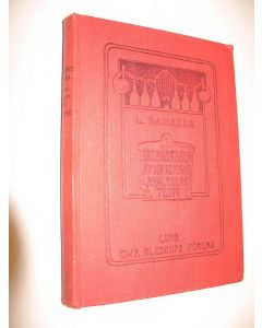 Kirjailijan Ludwig Ramberg käytetty kirja Grunddragen av den kemiska analysens teori av Ludwig Ramberg