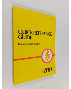 käytetty kirja Zetex semiconductors : a short-from data book covering discrete components