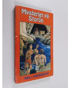 Kirjailijan Maj Andersson käytetty kirja Mysteriet på storön