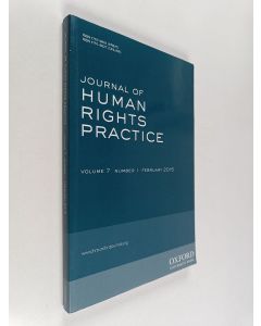 käytetty kirja Journal of Human Rights Practice Volume 7, Number 1 February 2015