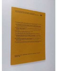 käytetty kirja Vesientutkimuslaitoksen julkaisuja 49 [Artikkelikokoelma]