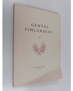 käytetty kirja Gentes Finlandiae 1