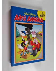 Kirjailijan Walt Disney käytetty kirja Aku Ankka neljännesvuosikerta 1/2007