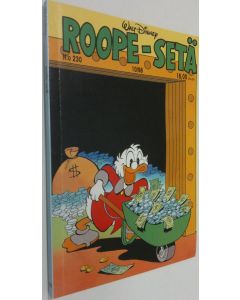 Kirjailijan Walt Disney käytetty kirja Roope-setä no 230