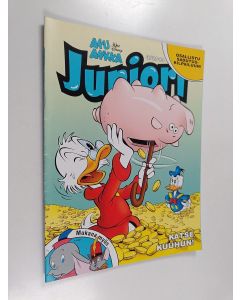 Kirjailijan Walt Disney käytetty teos Aku Ankka juniori 3/2019