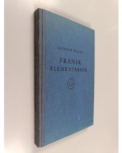Kirjailijan Werner Söderhjelm käytetty kirja Fransk elementarbok