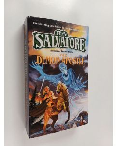 Kirjailijan R. A. Salvatore käytetty kirja The demon apostle