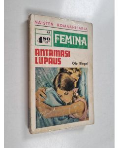 Kirjailijan Ole Blegel käytetty kirja Antamasi lupaus