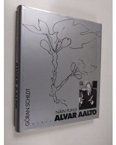 Kirjailijan Alvar Aalto käytetty kirja Näin puhui Alvar Aalto