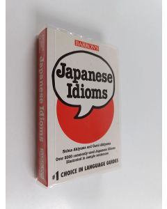 Kirjailijan Nobuo Akijama käytetty kirja Japanese idioms