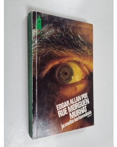 Kirjailijan Edgar Allan Poe käytetty kirja Rue Morguen murhat ja muita kertomuksia