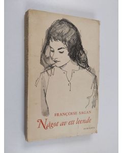 Kirjailijan Francoise Sagan käytetty kirja Något av ett leende