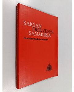 Tekijän Heinz Oehler  käytetty kirja Saksan frekvenssisanakirja