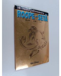 Kirjailijan Walt Disney käytetty kirja Roope-setä 3/08