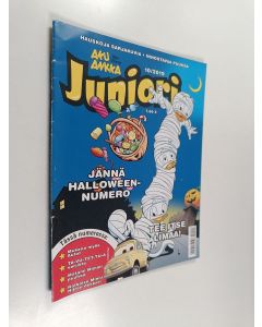 Kirjailijan Walt Disney käytetty teos Aku Ankka Juniori 10/2019