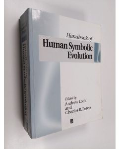Kirjailijan Andrew Lockie käytetty kirja Handbook of human symbolic evolution