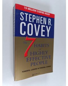 Kirjailijan Stephen R. Covey käytetty kirja The 7 habits of highly effective people