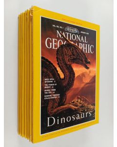 käytetty kirja National geographic puolivuosikerta 1993 (1-7)