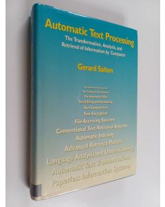 Kirjailijan Gerard Salton käytetty kirja Automatic text processing : the transformation, analysis, and retrieval of information by computer