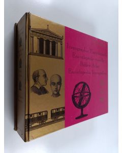 Kirjailijan J. G. Heck käytetty kirja Iconographic encyclopædia = Encyclopédie visuelle = Bilder Atlas = Enciclopedia iconográfica