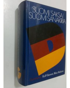 Kirjailijan Rolf Klemmt käytetty kirja Suomi-saksa-suomi-sanakirja