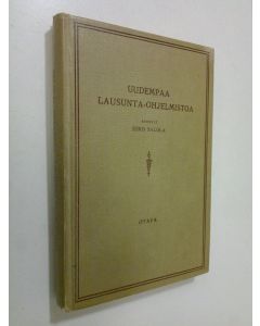 Kirjailijan kok. Eero Salola käytetty kirja Uudempaa lausunta-ohjelmistoa