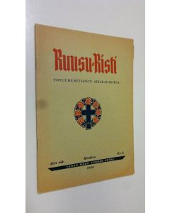 käytetty teos Ruusu-risti 6/1954 : totuudenetsijäin aikakauskirja