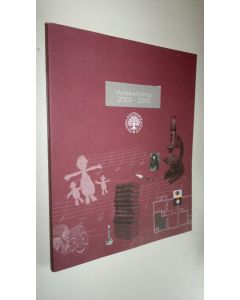 käytetty kirja Suomen kulttuurirahasto 2002-2003 vuosikertomus