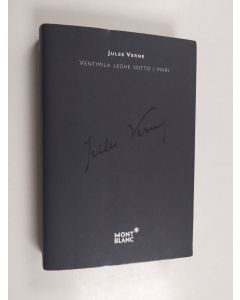 Kirjailijan Jules Verne käytetty kirja Ventimila leghe sotto i mari