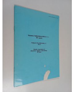 käytetty teos Suomen Sähkölaitosyhdistys r.y. 50 vuotta = Finlands Elverksförening r.f. 50 år = Finnish Association of Electricity Supply Undertaings 50 years