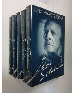 Kirjailijan Erik Tawaststjerna käytetty kirja Jean Sibelius 1-5