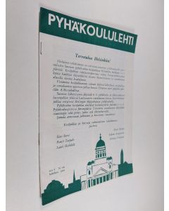 Kirjailijan Pentti Taipale käytetty teos Pyhäkoululehti 4/1964