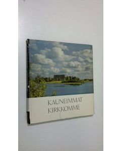 Kirjailijan Antero Sinisalo käytetty kirja Kauneimmat kirkkomme : suomalaista kirkkoarkkitehtuuria keskiajalta nykypäivään = Finlands vackraste kyrkor : finsk kyrkoarkitektur från medeltiden till våra dagar = Die schönsten Kirchen Finnlands : Finnische Ki