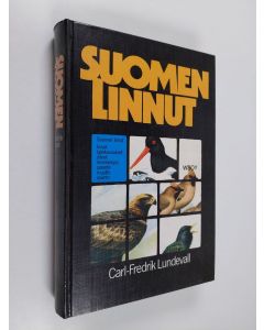Kirjailijan Carl-Fredrik Lundevall käytetty kirja Suomen linnut