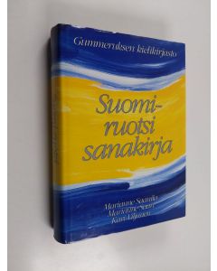 Kirjailijan Marianne Saanila käytetty kirja Suomi-ruotsi-sanakirja
