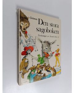 Kirjailijan Jacob Grimm käytetty kirja Den stora sagoboken