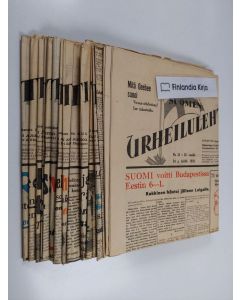 käytetty teos Suomen urheilulehti 1933 No 33, 49-50, 52, 54-57, 59-70