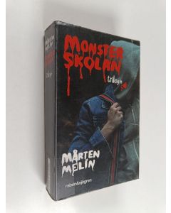 Kirjailijan Mårten Melin käytetty kirja Monsterskolan : trilogin