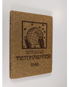 käytetty kirja Kansanvalistusseuran tietokalenteri 1940