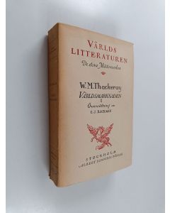 Kirjailijan William M. Thackeray käytetty kirja Världsmarknaden 1