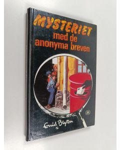 Kirjailijan Enid Blyton käytetty kirja Mysteriet med de anonyma breven