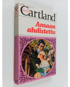 Kirjailijan Barbara Cartland käytetty kirja Ansaan ahdistettu
