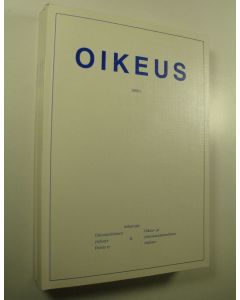Tekijän Päivi ym. Paasto  käytetty kirja Oikeus, 1-4/2008