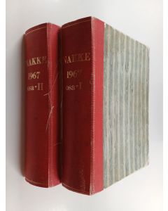 käytetty kirja Nakke vuosikertaa 1967 1-2 (1-50)