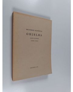 käytetty kirja Helsingin yliopiston ohjelma vuonna 1964-1965