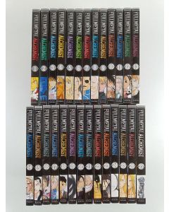 Kirjailijan Hiromu Arakawa käytetty kirja Fullmetal alchemist 1-27