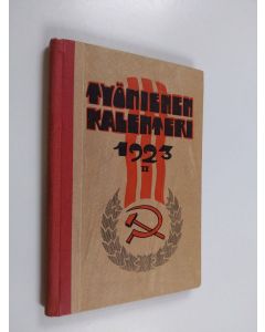 käytetty kirja Työväen kalenteri 1923 II