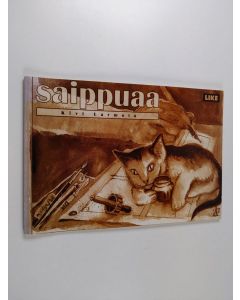 Kirjailijan Kivi Larmola käytetty kirja Saippuaa