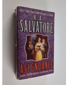 Kirjailijan R. A. Salvatore käytetty kirja Ascendance