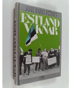 Kirjailijan Andres Küng käytetty kirja Estland vaknar